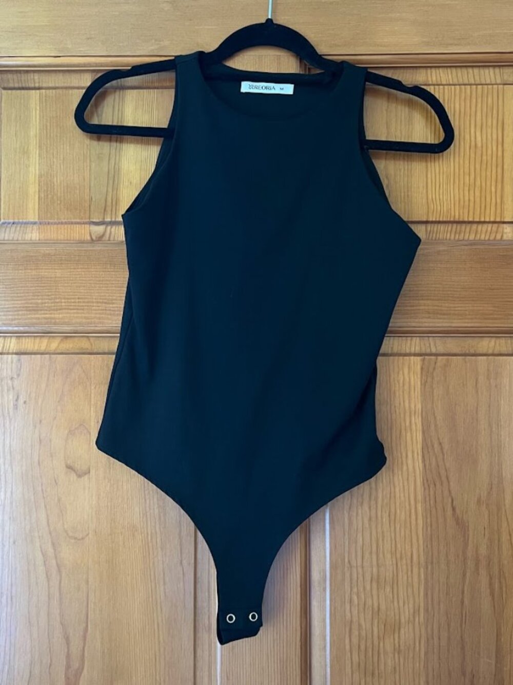 Women's REORIA Sleeveless Halter-Neck Bodysuit